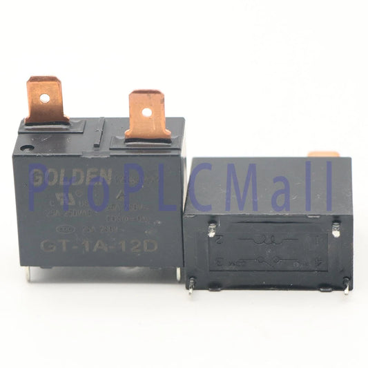 10PCS GOLDEN GT-1A-12D 12VDC Power Relay 4Pins 20A 250VAC~