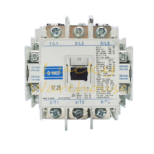 For Mitsubishi S-N65 AC110V 220V 380V AC Contactor