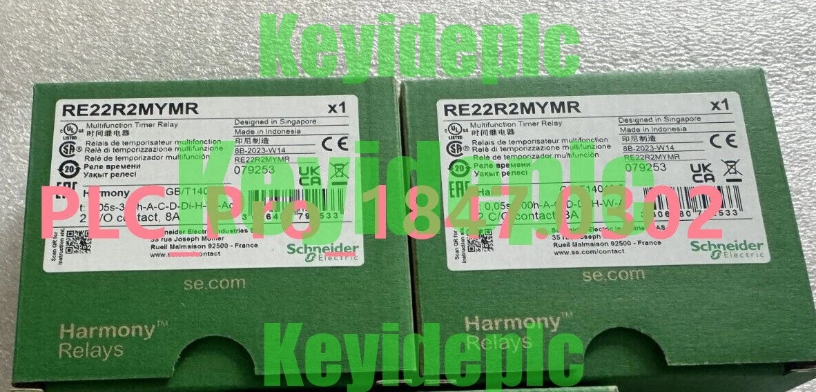 RE22R2MYMR 1PCS Schneider RE22R2MYMR Timing Relay Fast delivery #k