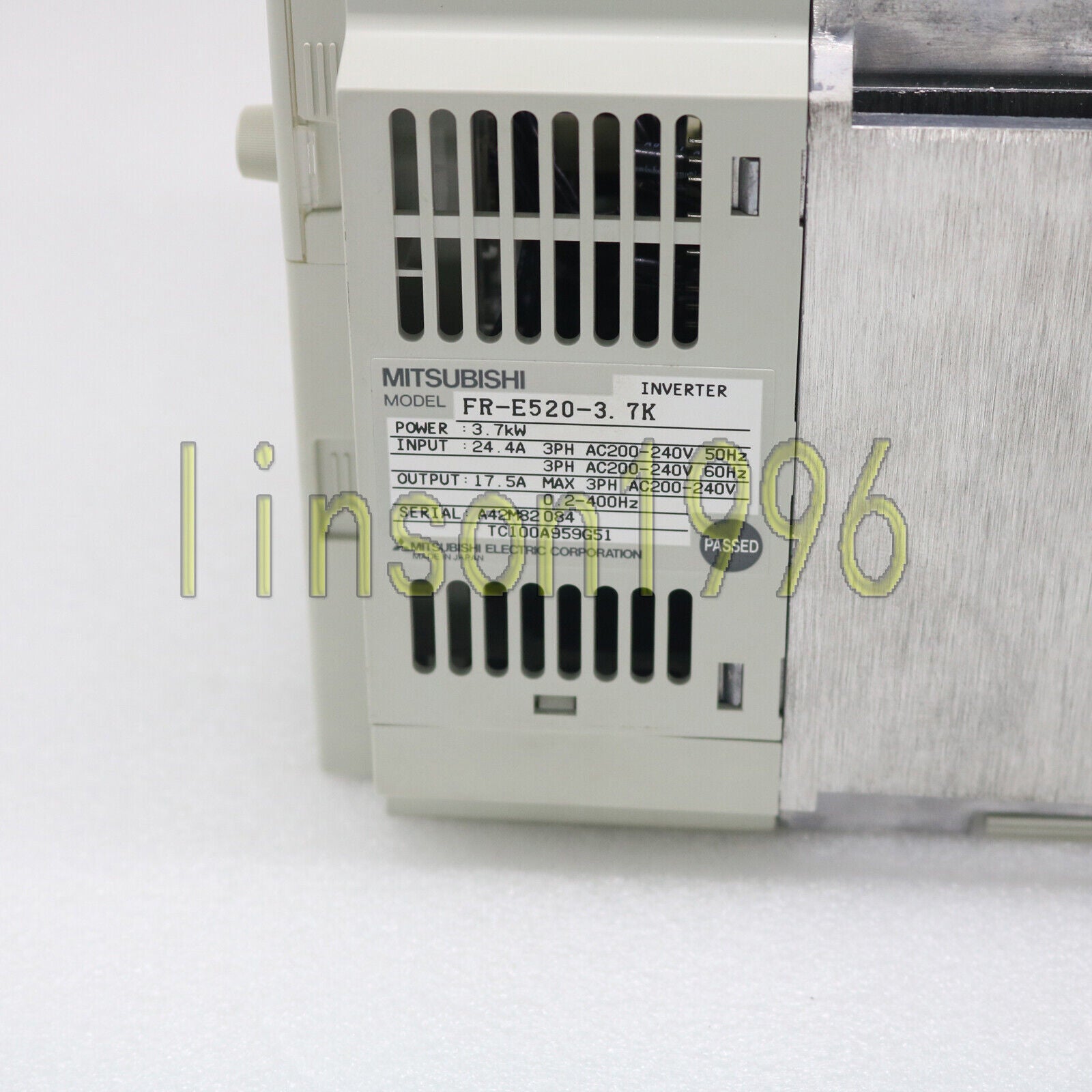 Mitsubishi FR-E520-3.7K Inverter 3.7kW Energy Optimizer, 1-Year Warranty - MITSUBISHI