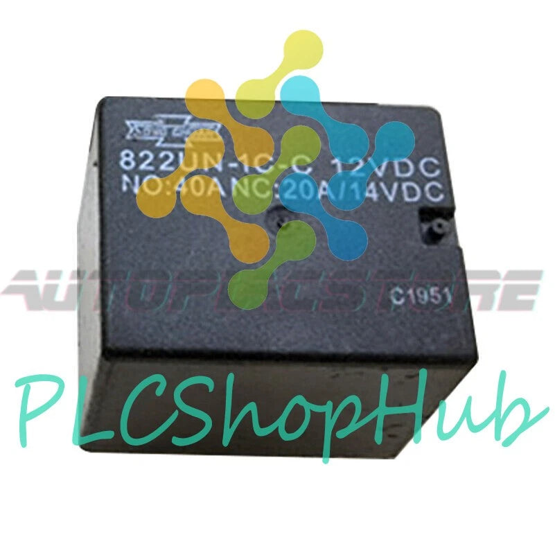 1Pce 822UN-1C-C 12VDC Song Chuan Power Relay 6Pins~