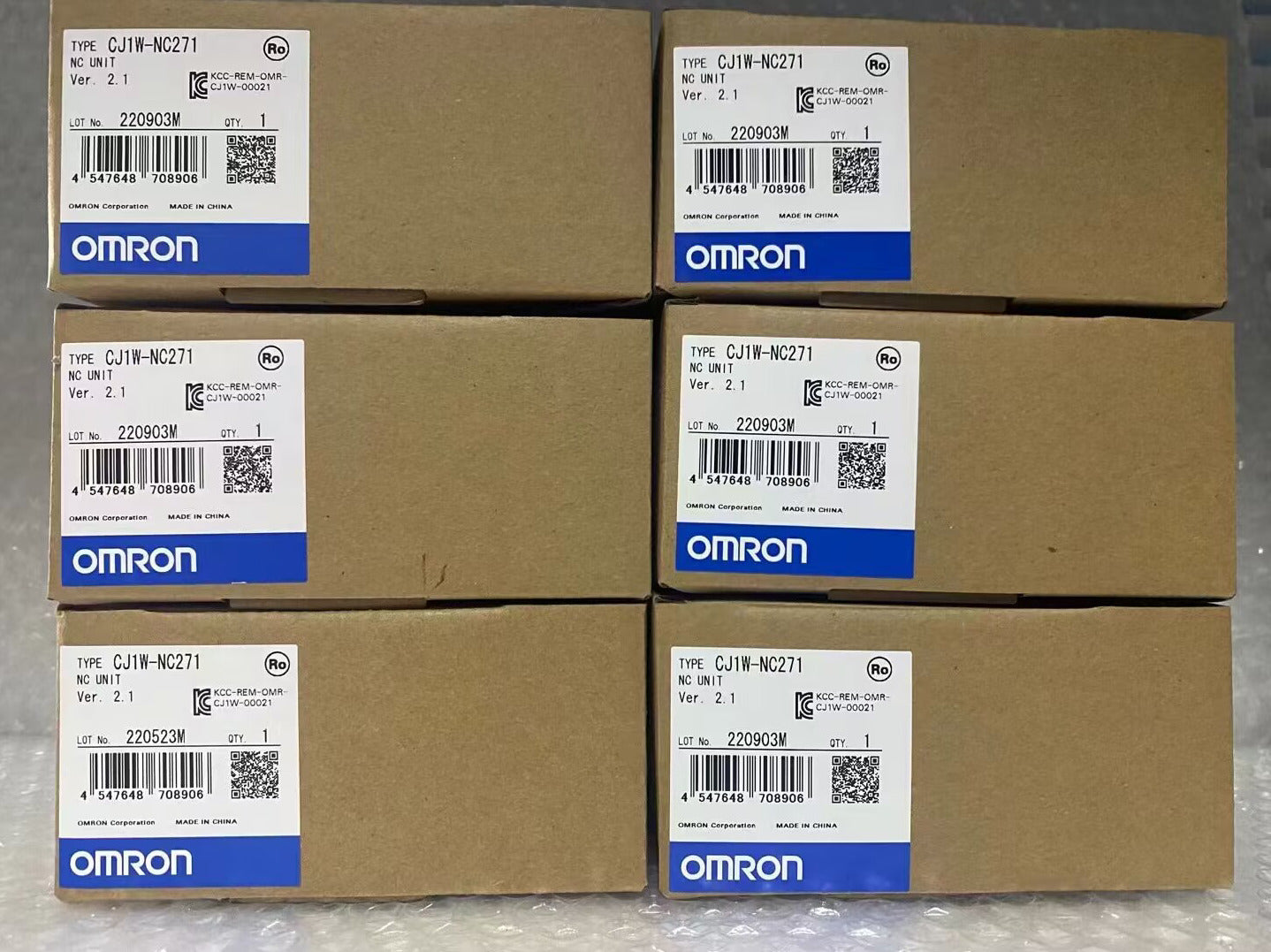 New In Box Omron CJ1W-NC271 PLC Module | High-Performance Industrial Automation Solution - OMRON