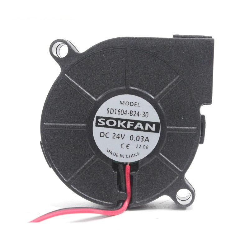 SOKFAN SD1604-B24-30 5015 24V 0.03A 5cm 2-wire blower ball cooling fan