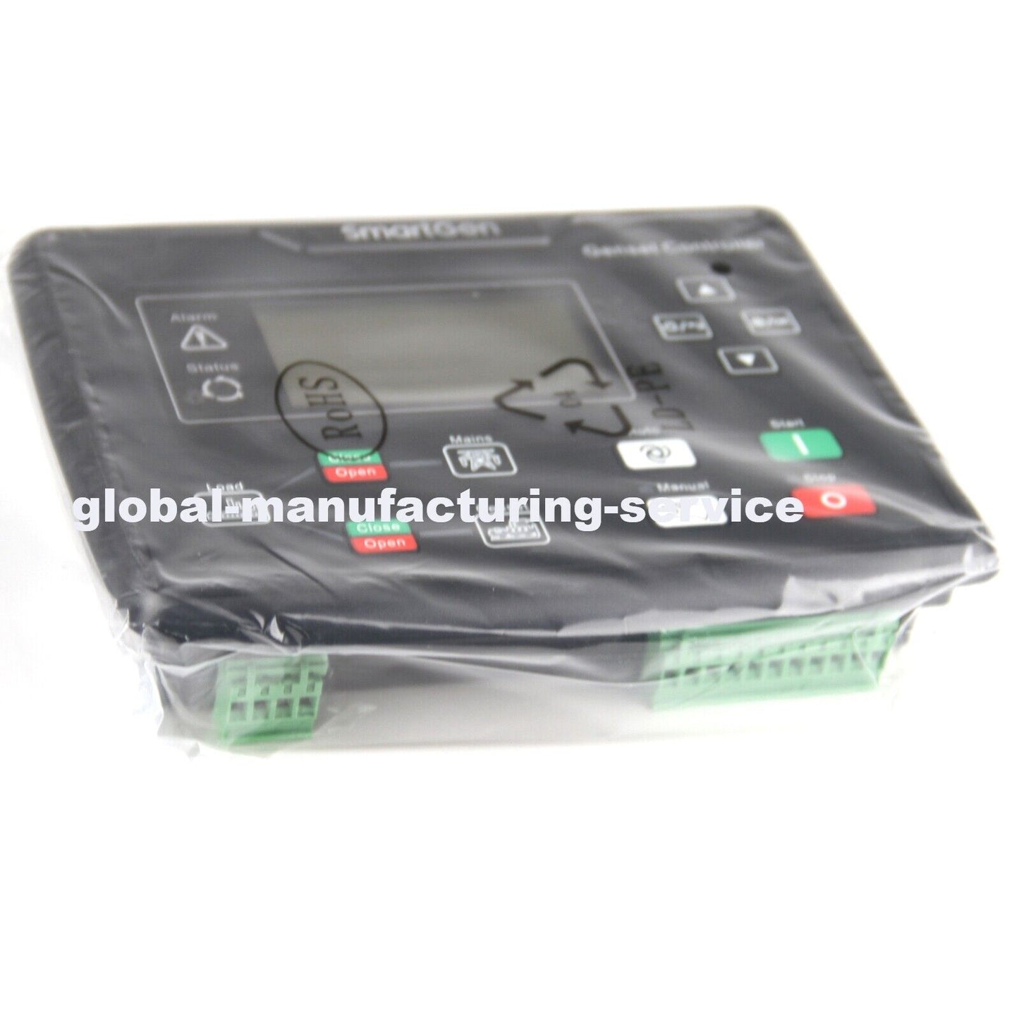 SMARTGEN HGM6120N Automatic Start Generator Controller with 2000VA 60Hz 1200W, Efficient Power Management for Home Backup and Commercial Use - SMARTGEN