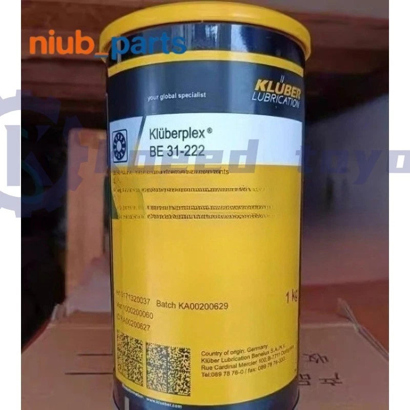 1PCS KLUBER Lubrication Kluberplex BE 31-222 1Kg ( 2.2 LB) Free shipping ~