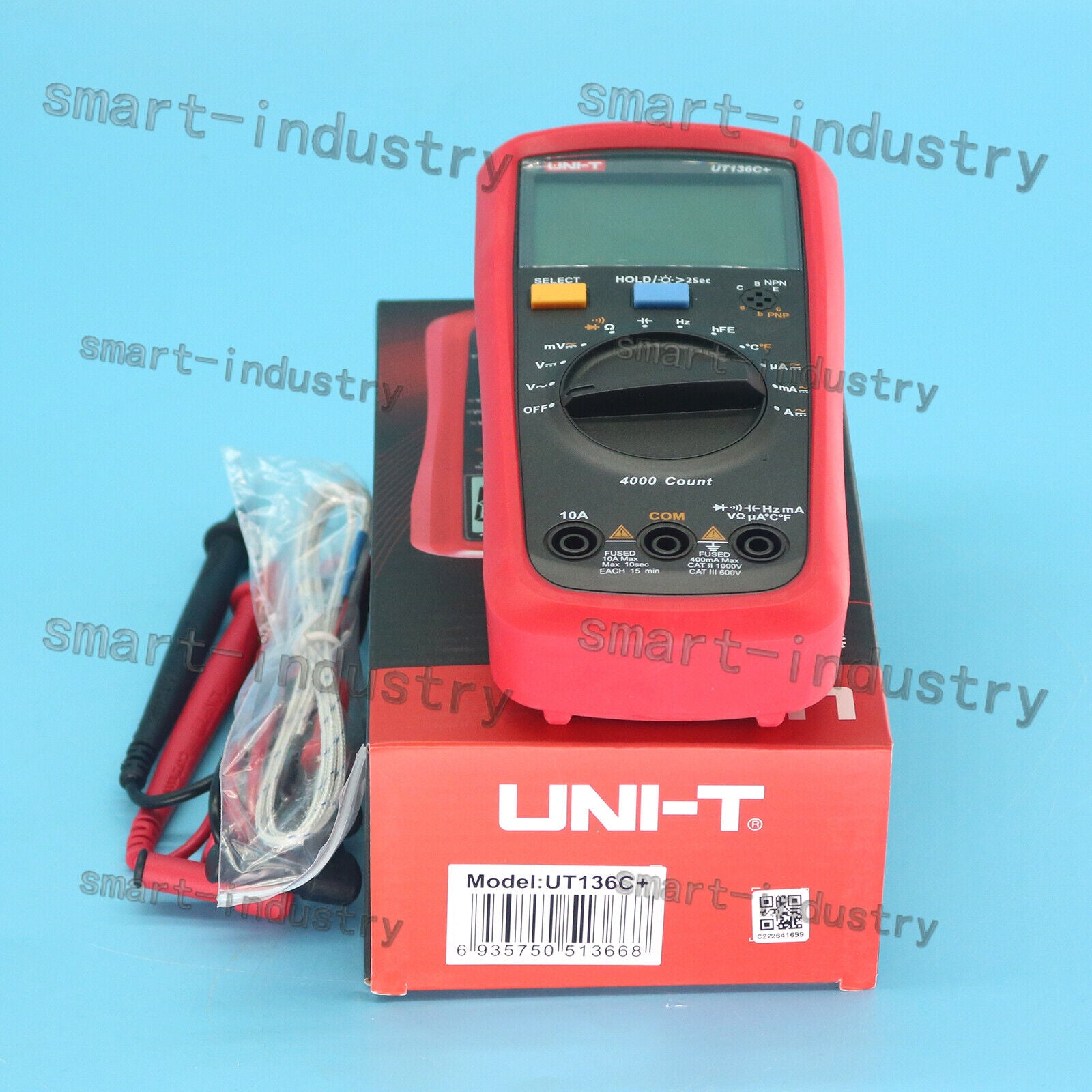 new 1PCS  UNI-T UT136C+ Auto-ranging multimeter