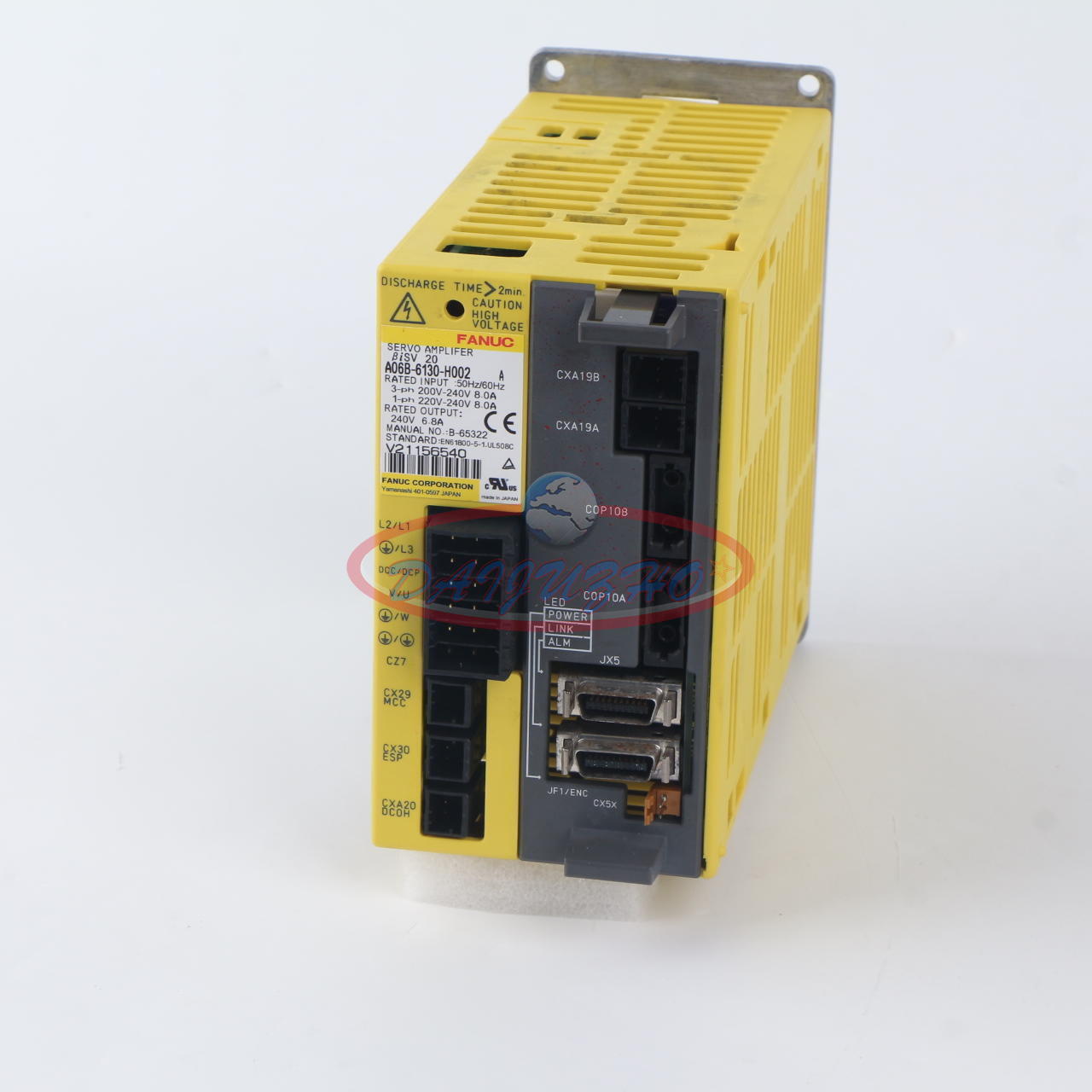 Used FANUC A06B-6130-H002 Servo Amplifier - FANUC