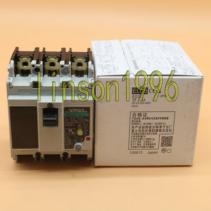 One Fuji leakage circuit breakers EG33C 5A - ONE FUJI