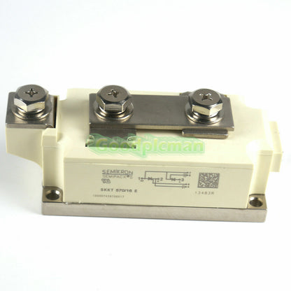 SEMIKRON MODULE SKKT570/16E SKKT570-16E POWER DUAL-SCR 570A 1.6KV 1Pcs/