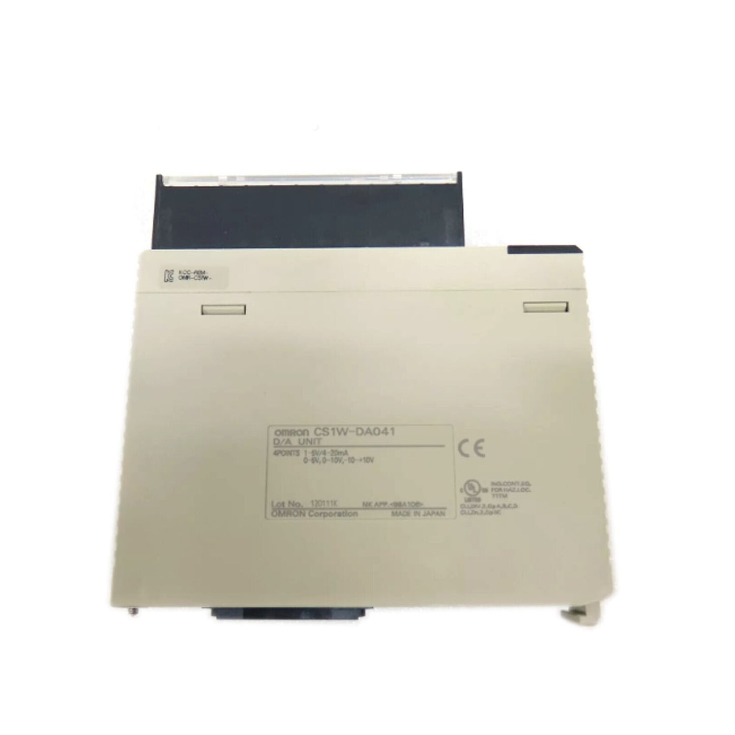 OMRON CS1W-DA041 ANALOG INPUT/OUTPUT MODULE - OMRON