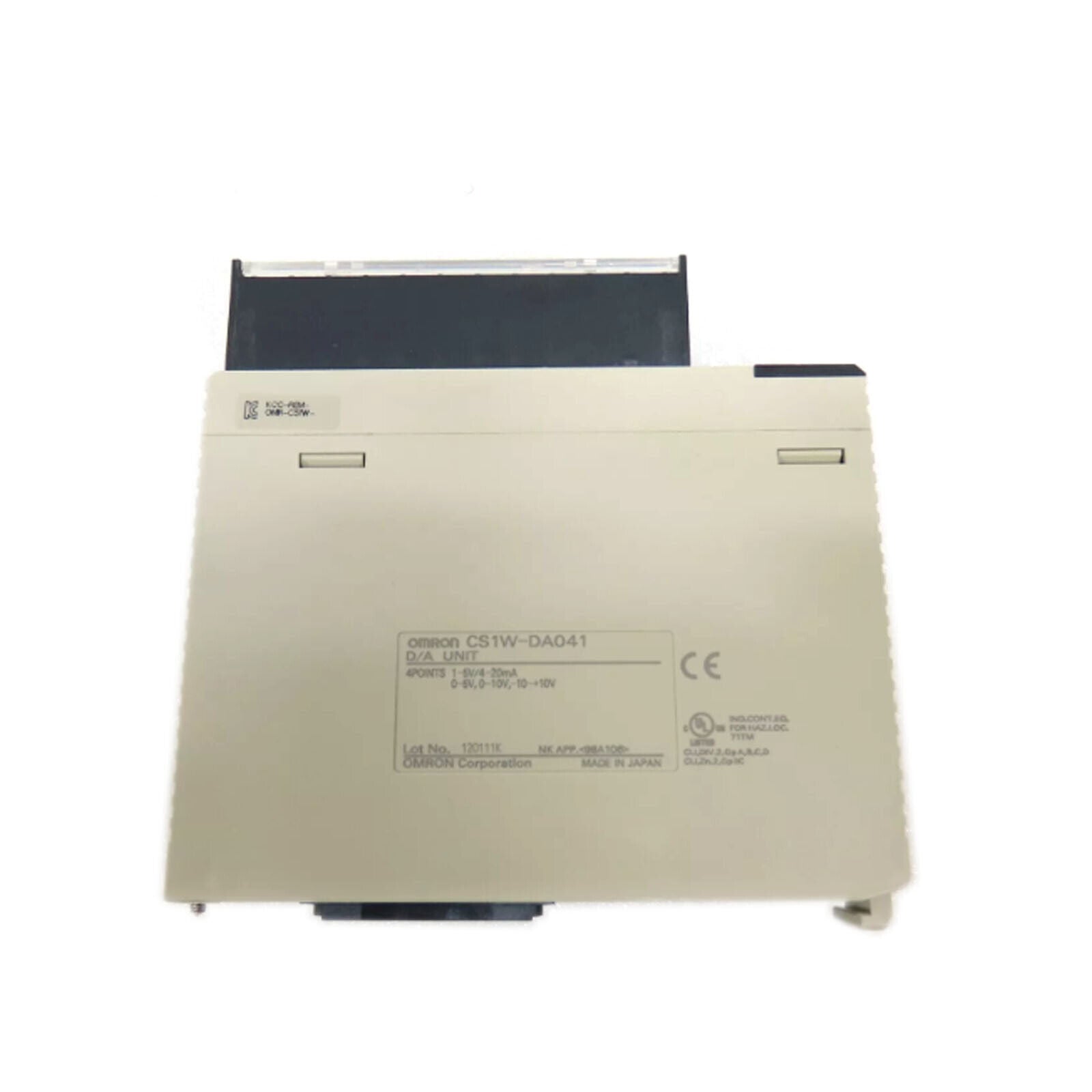OMRON CS1W-DA041 ANALOG INPUT/OUTPUT MODULE - OMRON