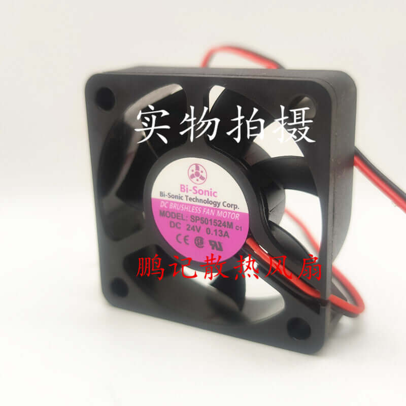 Bi-sonic SP501524M DC24V 0.13A 5015 5CM inverter cooling fan