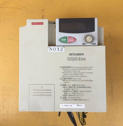 Used Mitsubishi Inverter FR-E540-2.2K Fully Tested - MITSUBISHI