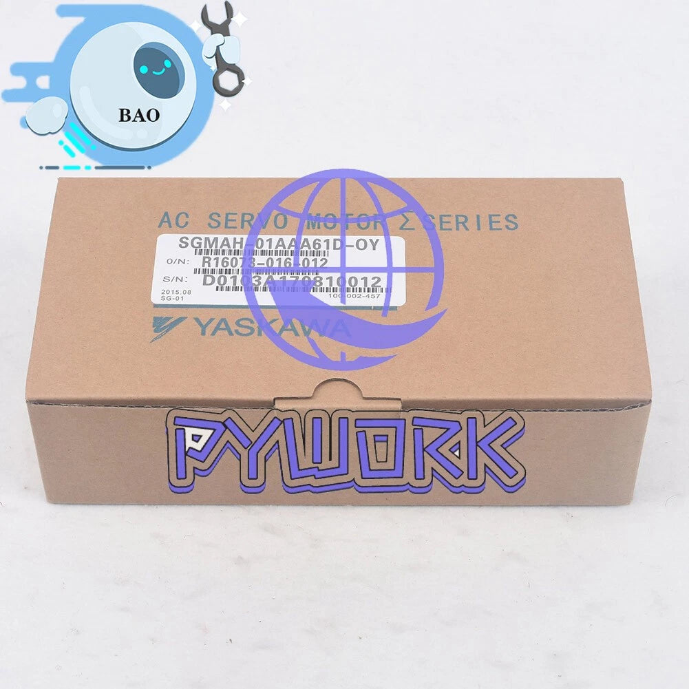 1PCS Yaskawa Servo Motor SGMAH-01AAA61D-OY