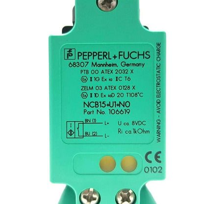 NCB15+U1+N0 Inductive Sensor - PEPPERL FUCHS