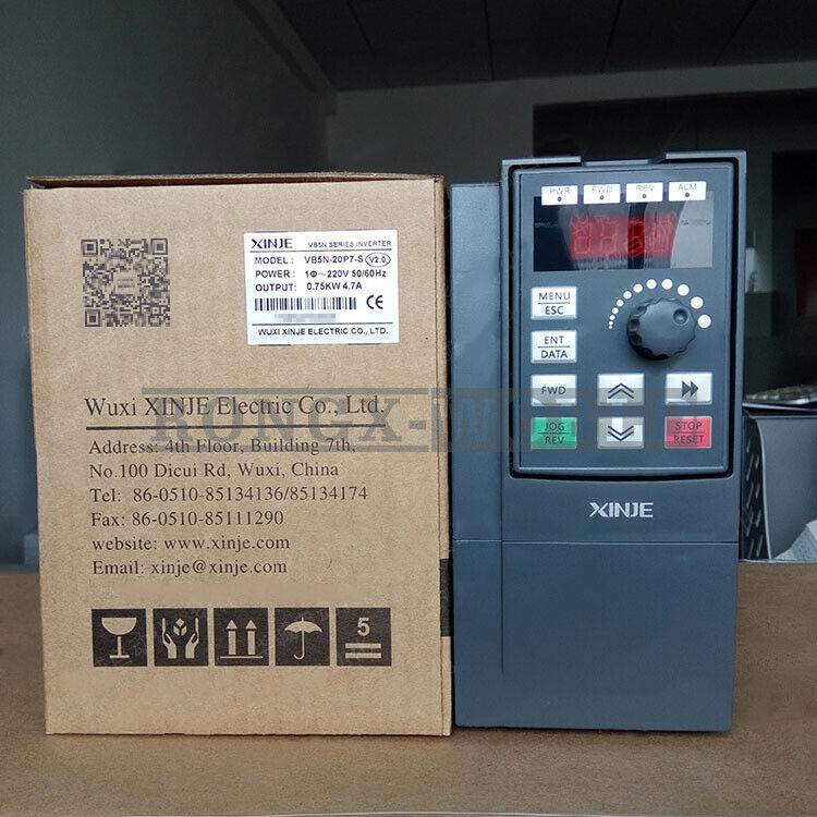 new 1PCS XINJE Inverter VB5N-20P7-S 0.75KW 4.7A 220V - XINJE