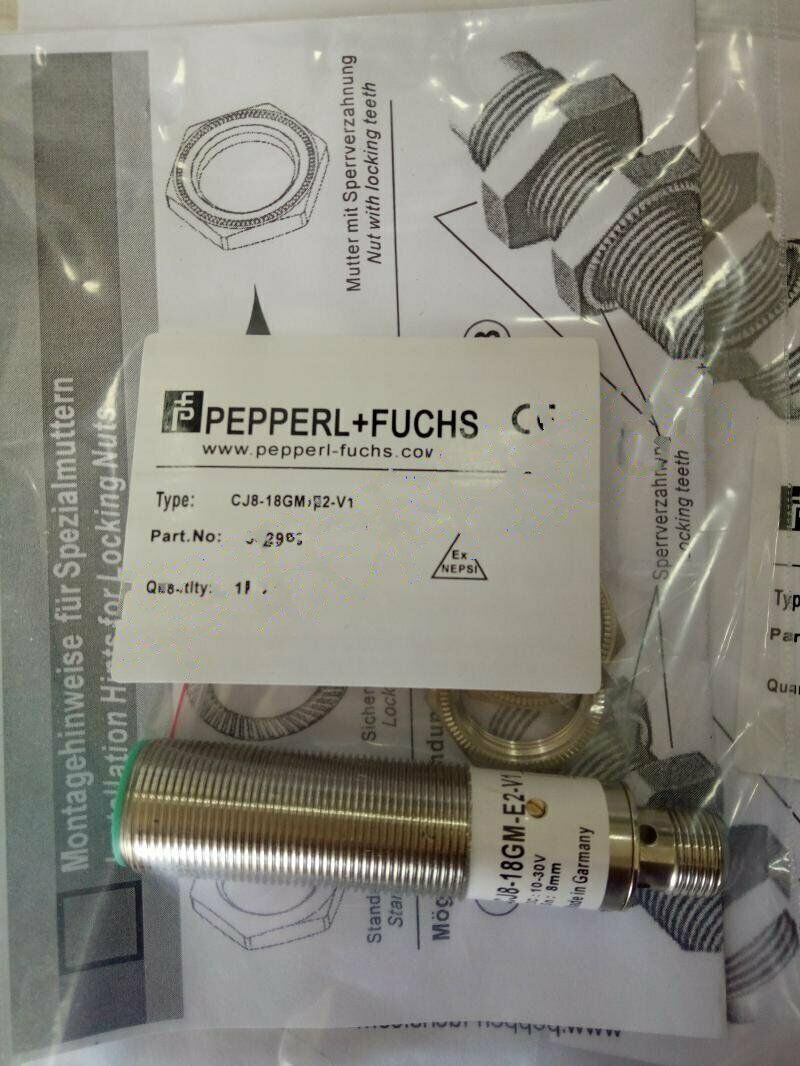 FOR PEPPERL+FUCHS PROXIMITY SENSOR CJ8-18GM-E2-V1 - PEPPERL+FUCHS