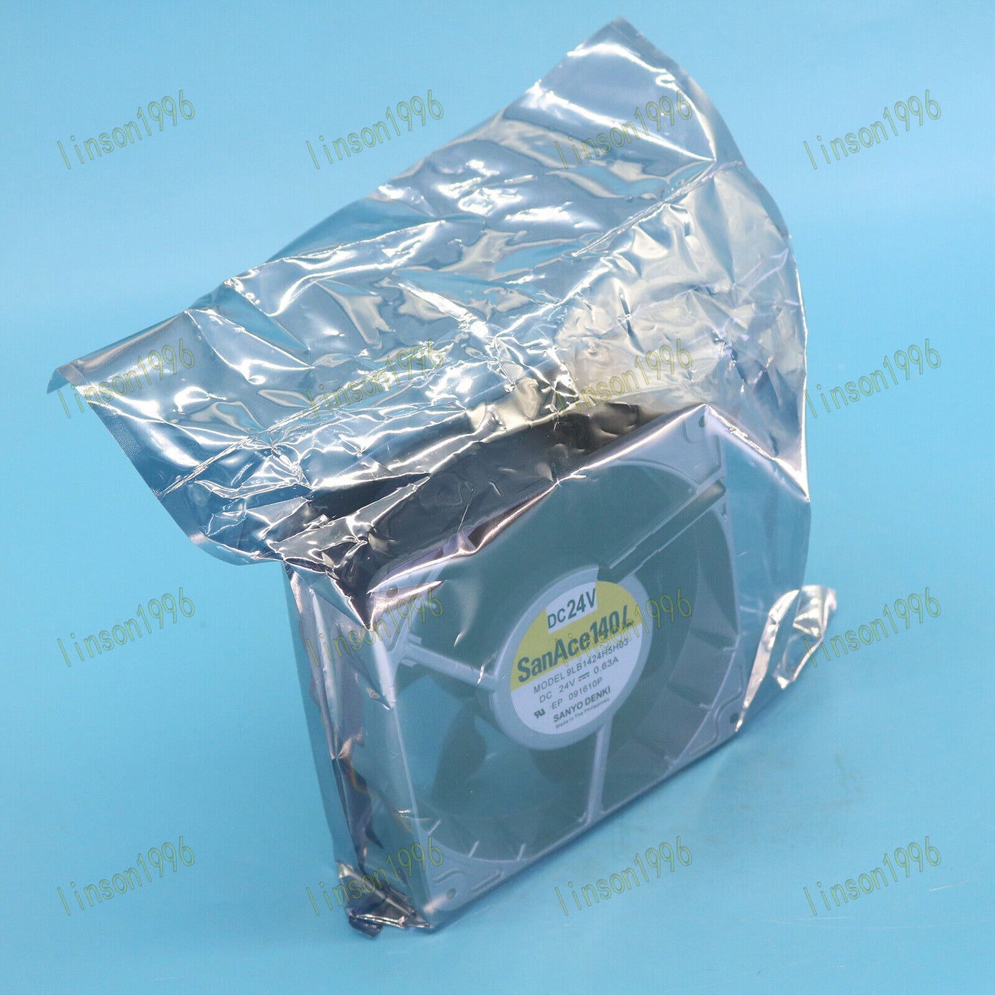 Sanyo Aerofoil Fan 9LB1424H5H03 DC24V 0.63A 140x140x50mm fast delivery - SANYO