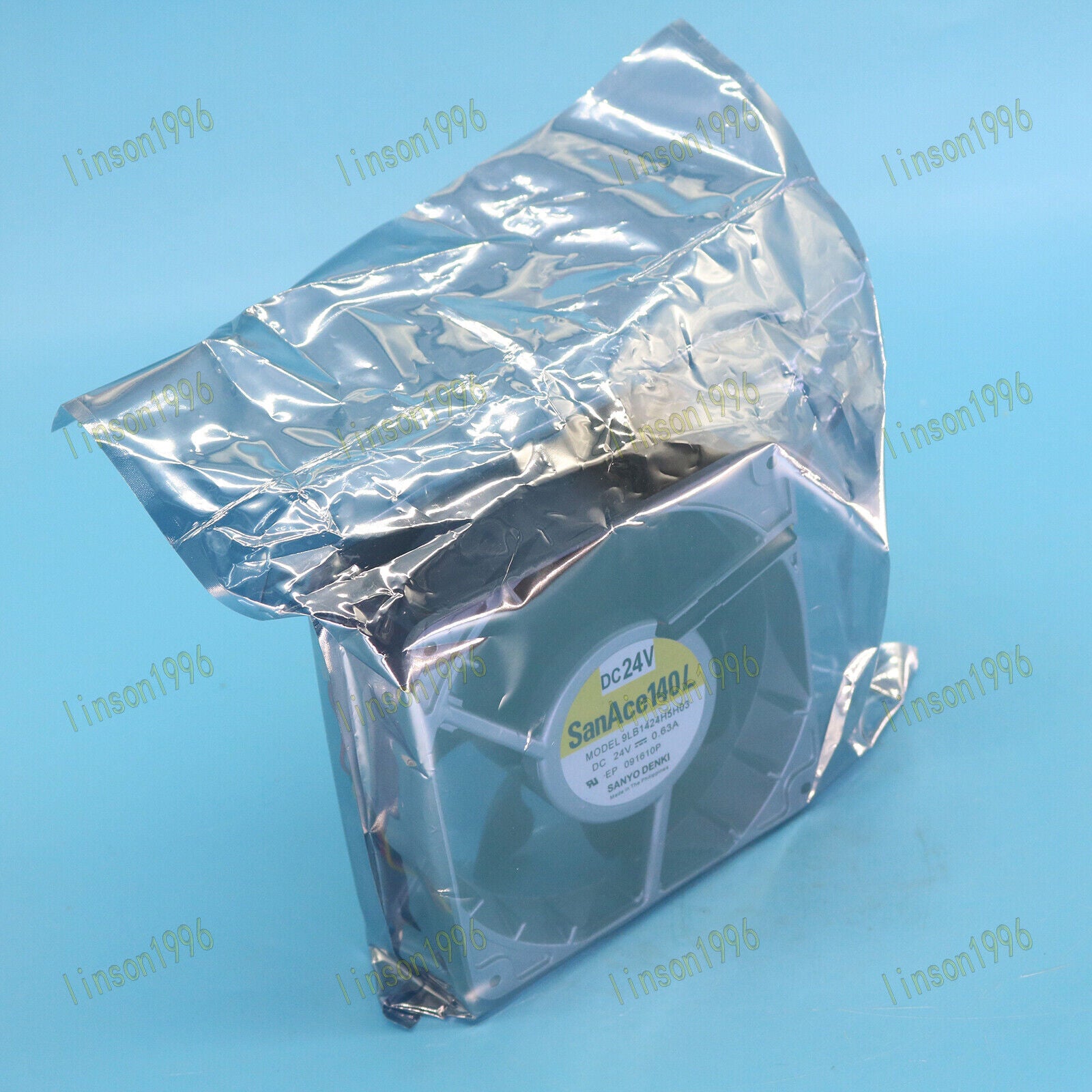 new 1PC  Sanyo aerofoil fan 9LB1424H5H03 DC24V 0.63A 140*140*50 fast delivery Sanyo