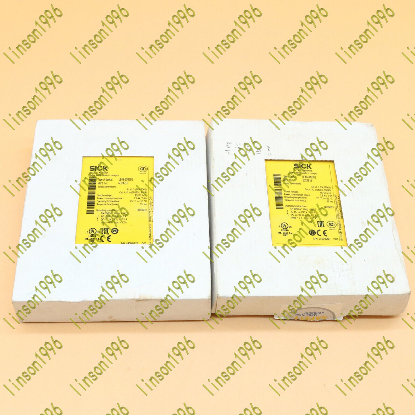 1PC Sick UE48-20S3D2 Safety Relay in Box, 1 Year Warranty - SICK