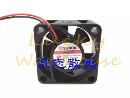 SUNON MB40201V2-000C-A99 DC12V 0.60W 2-Wire Silent Cooling Fan