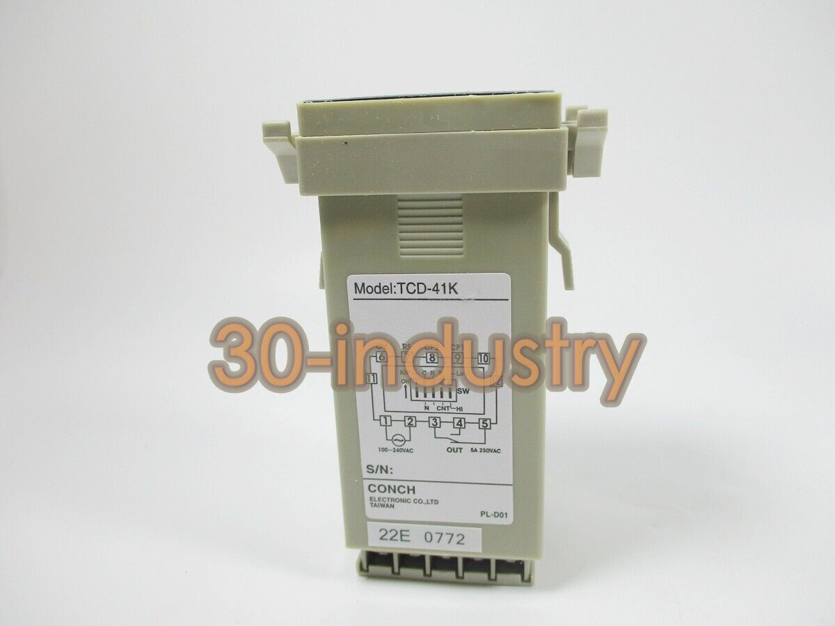 Conch TCD-41K 4-Digit Counting Timer with Precision Display - CONCH