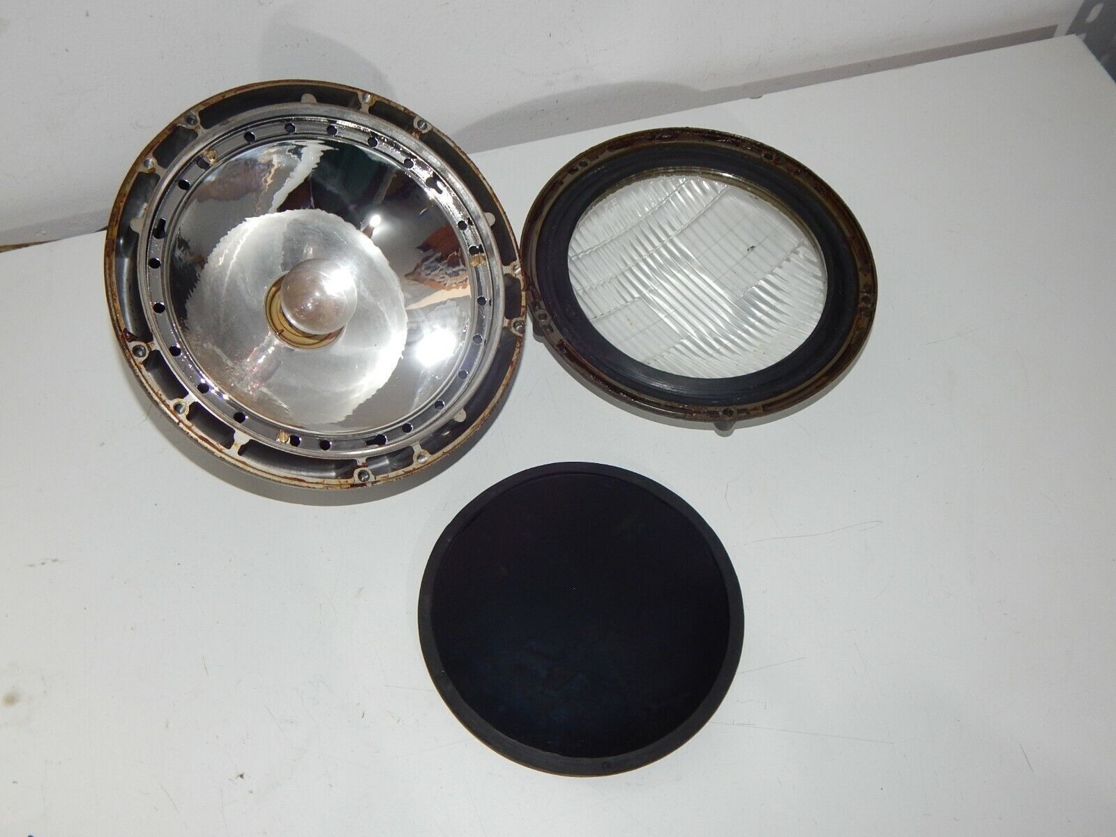 used Headlight Lamp with filter IR Infrared Soviet Russia Plane Tank Panzer - KOEED