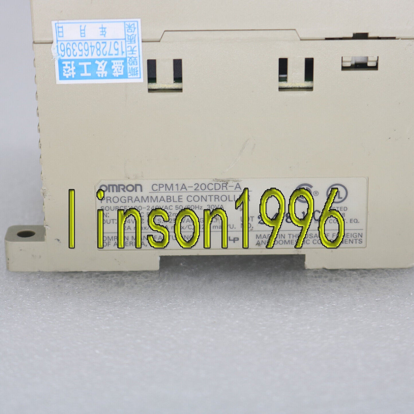 Used Omron ONE PLC CPM1A-20CDR-A Programmable Controller - OMRON