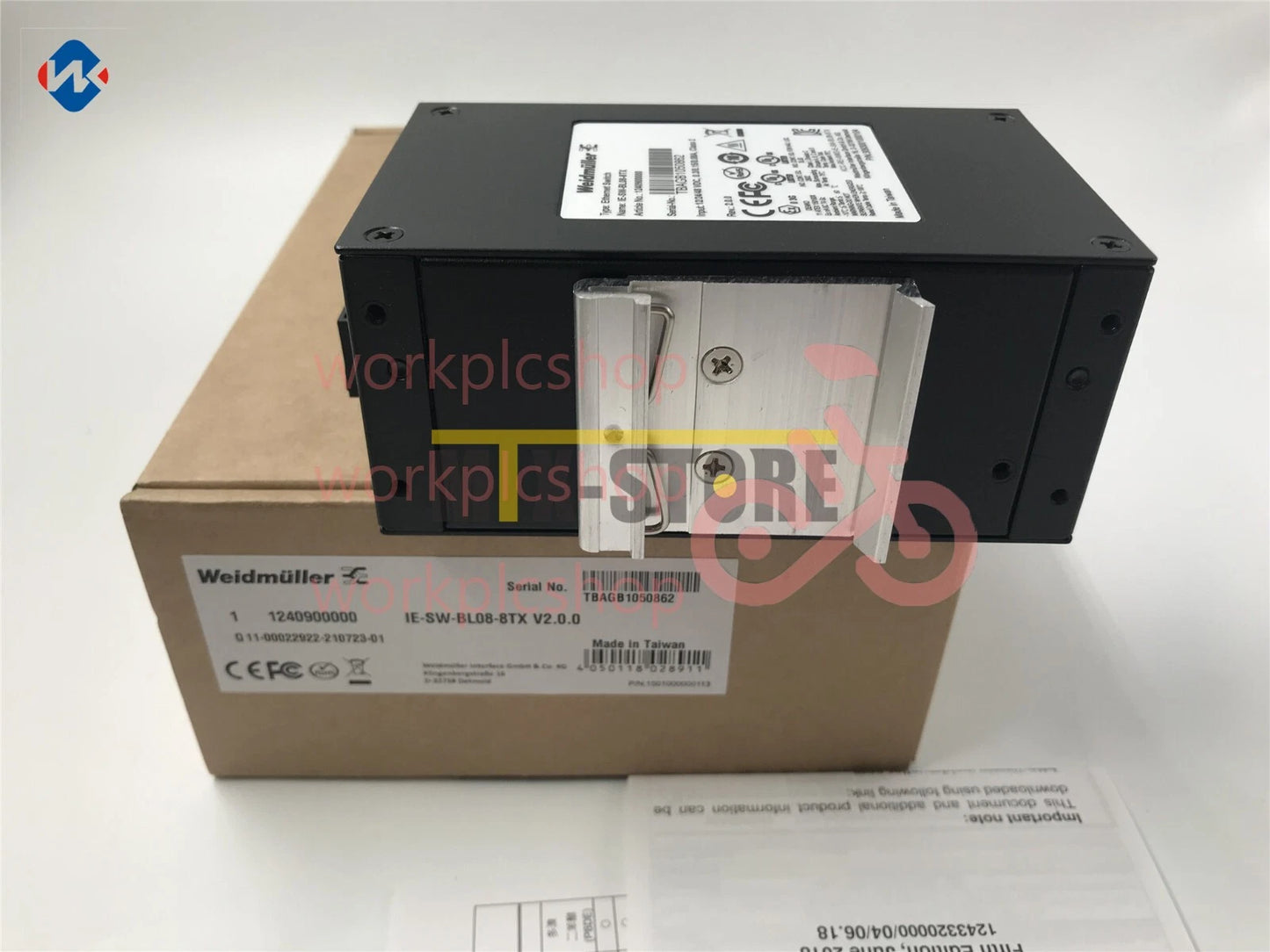 1PCS Weidmuller IE-SW-BL08-8TX