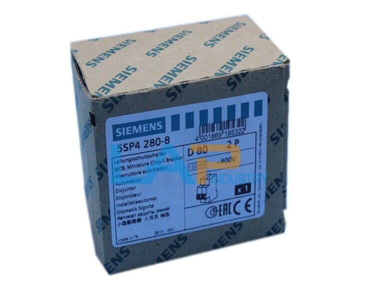 new 1PC FOR SIEMENS Circuit Breaker 5SP4280-8 2P D80A