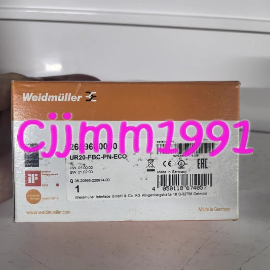 new 1PC Weidmuller UR20-FBC-PN-ECO 2659680000