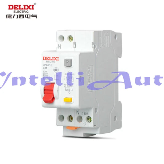 Delixi DZ47PLE Air-Switch Circuit Breaker ,1P+N, C-Type