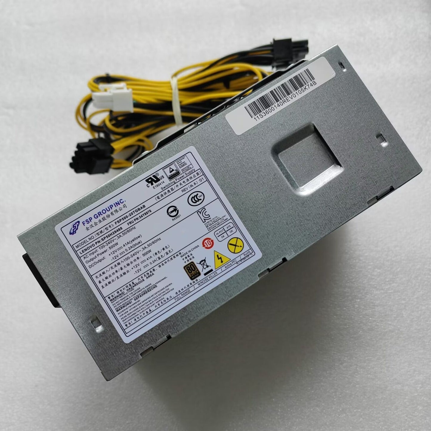 For Acer 500W Switching Power Supply 8PIN (6Pin+2PIN) FSP500-20TGBAB