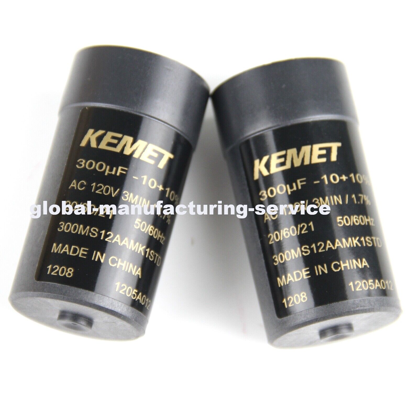 New 1PCS KEMET 300MS12AAMK1STD Film Capacitor 120V 300UF - KEMET