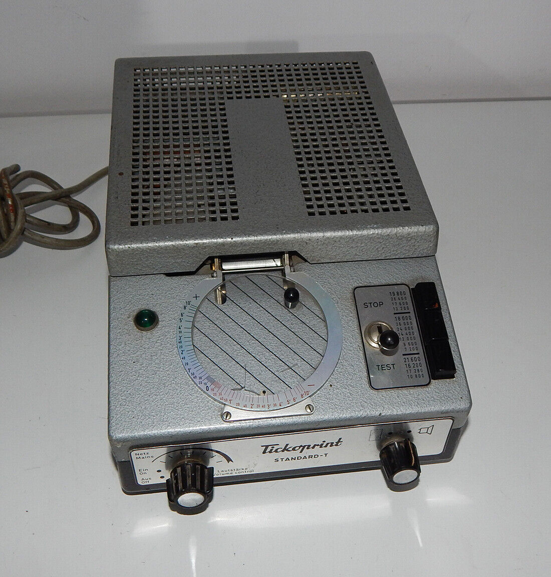 Used Tickoprint STANDARD-T Watch Timing Device - TICKOPRINT