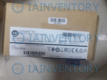 Allen Bradley 1769-PA4 Power Supply Fast Ship - ALLEN BRADLEY