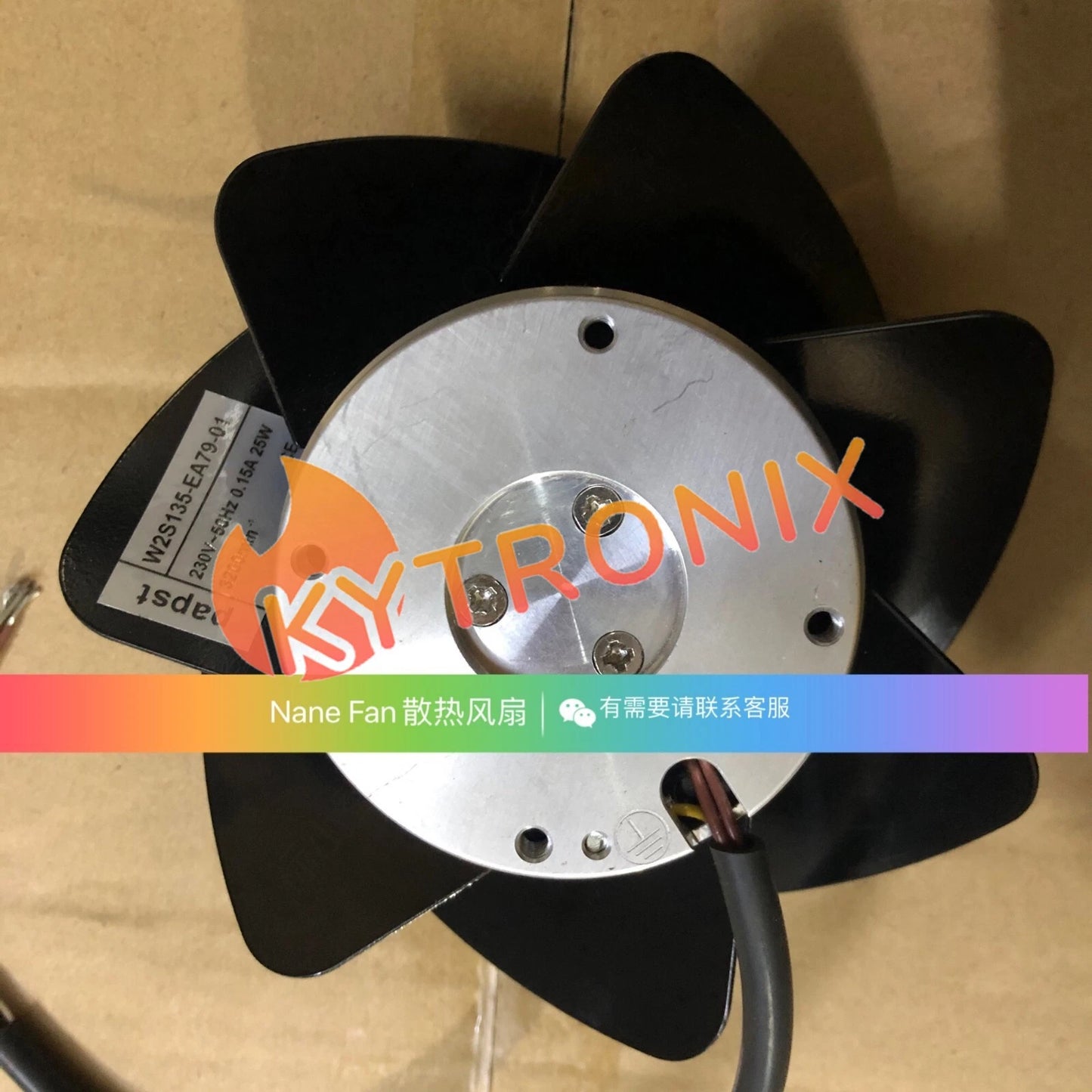 1Pcs Cooling Fan W2S135-EA79-01 AC230V Main shaft motor cooling fan