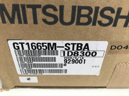 new Mitsubishi GT1665M-STBA Touch Screen Graphic Operation Panel - MITSUBISHI