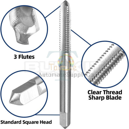 3/16"-32 UN Tap and Die Set Right Hand, 3/16 x 32 UN Thread Tap and Round Die