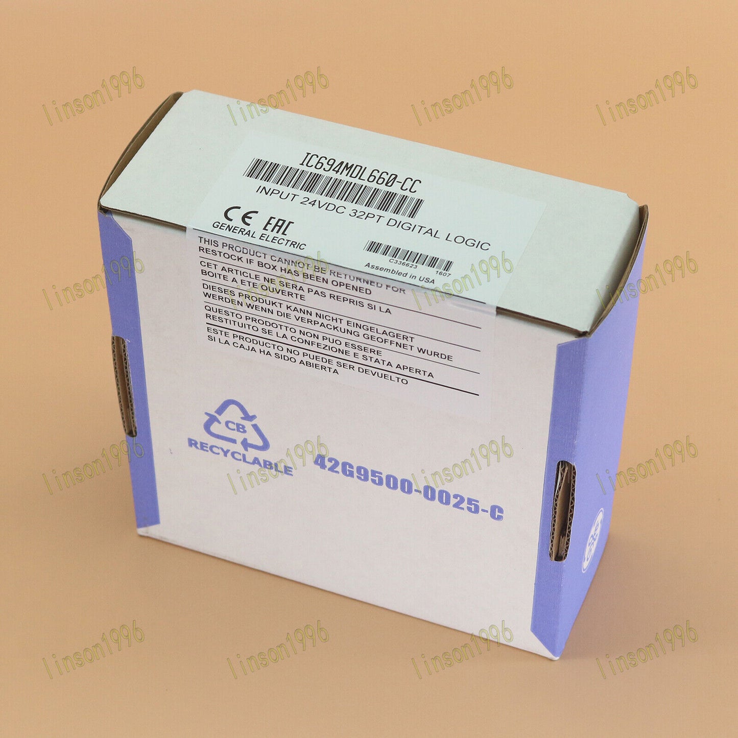 GE Fanuc Input module IC694MDL660-CC 1 year - GE FANUC