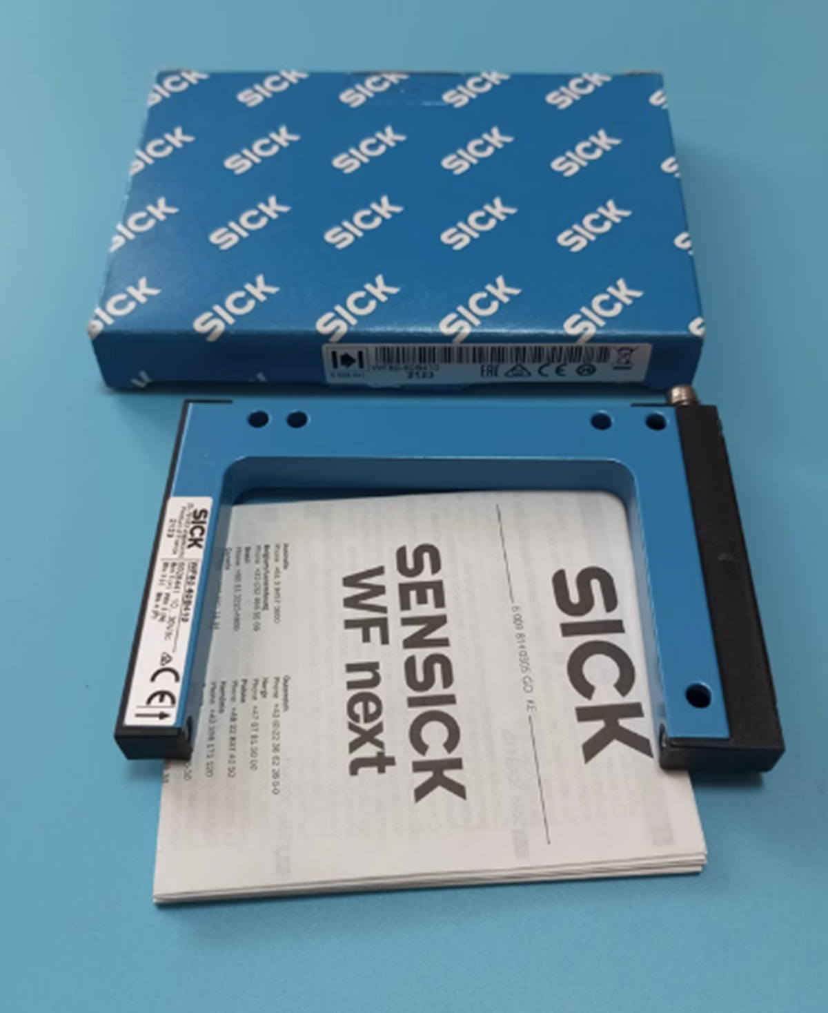 SICK WF80-60B410 PLC SLOT SENSOR LED infrared NPN M8 PLUG 4-PIN - SICK