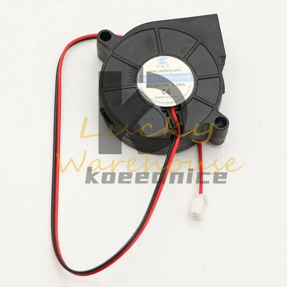 YEF FD5015SHB DC24V 0.09A 2-Pin Turbo Cooling Fan