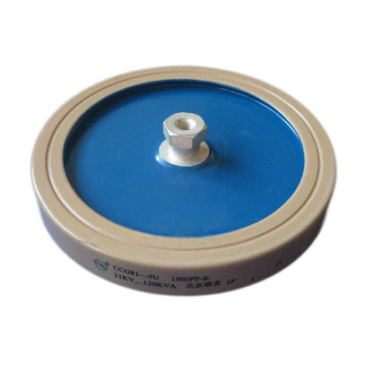 new CCG81-5U 1500PF-K 21KV-120KVA High Frequency High Voltage Ceramic Capacitor - ELECTROCERAM