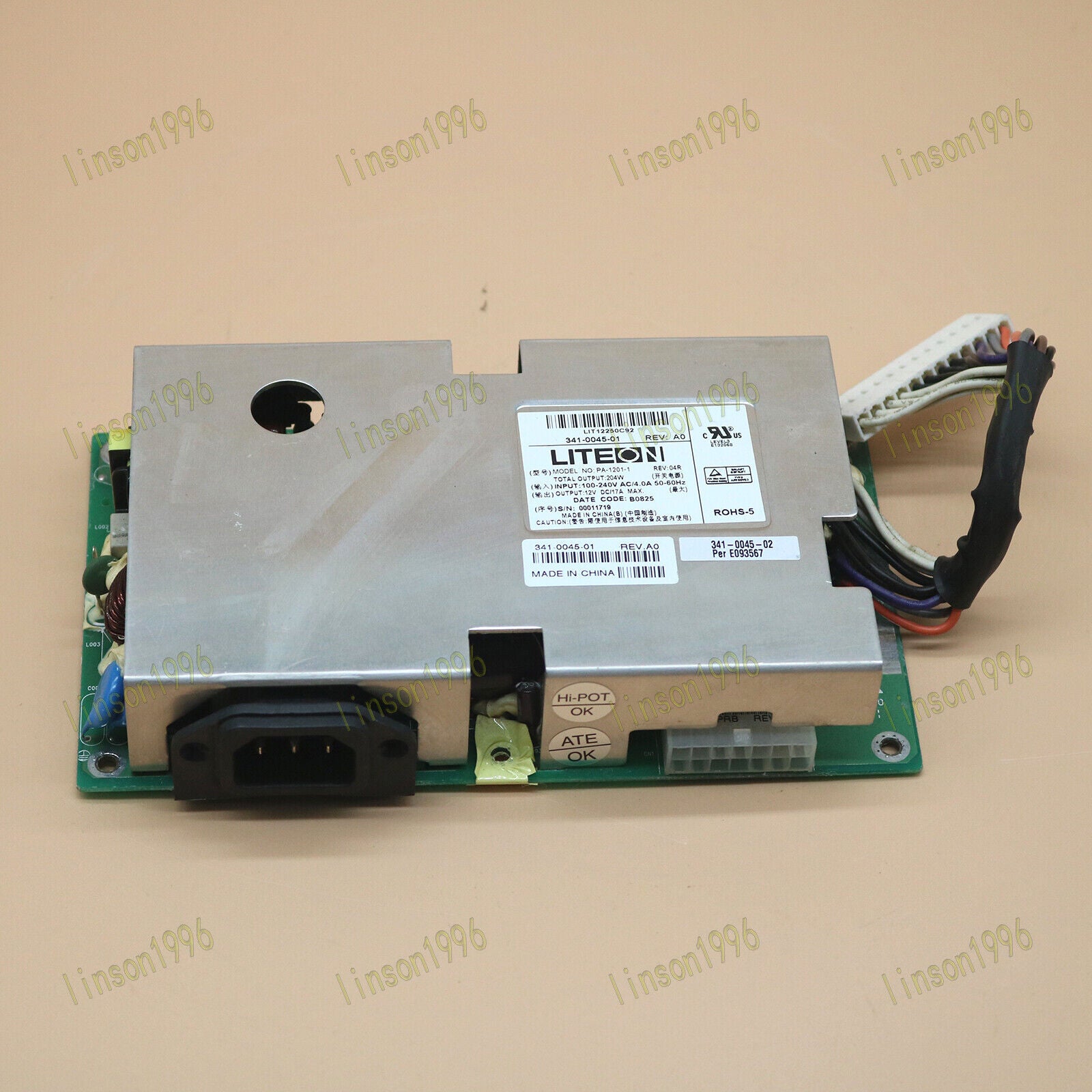 Used 1 Unit Cisco 341-0045-01/02 AC Power Supply for WS-C3750G-24TS-S/E 1.5U Switch - CISCO