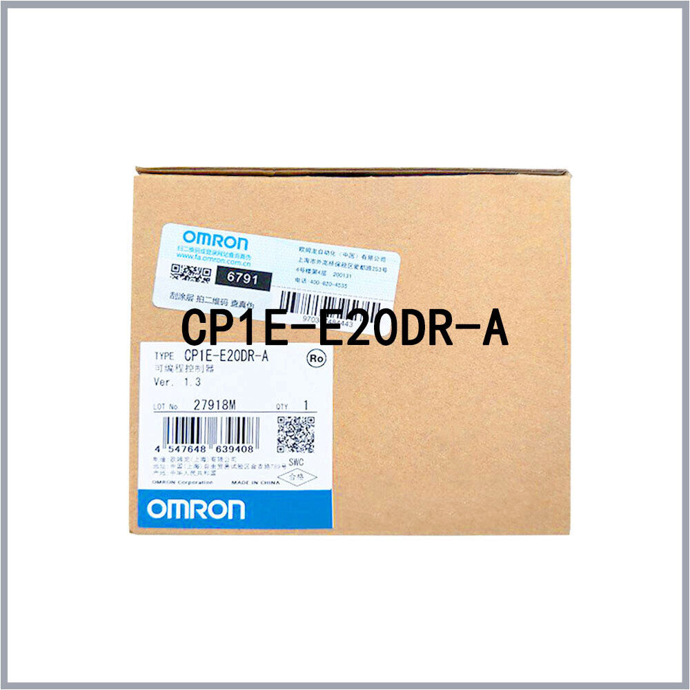 new Omron ONE PLC Module CP1E-E20DR-A Programmable Controller unit - OMRON