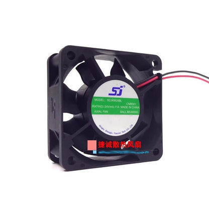SJ SE240625BL 24V 0.11A 6CM 6025 Double ball case inverter cooling fan