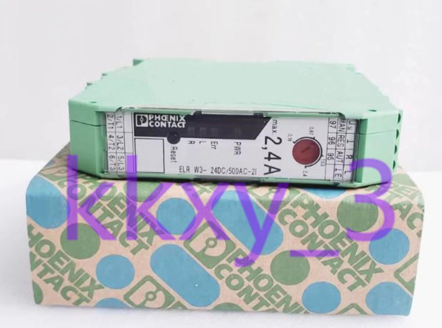new 1 pcs Phoenix Contact ELR W3- 24DC/500AC- 2I Hybrid Motor Starter 2297031 - PHOENIX CONTACT