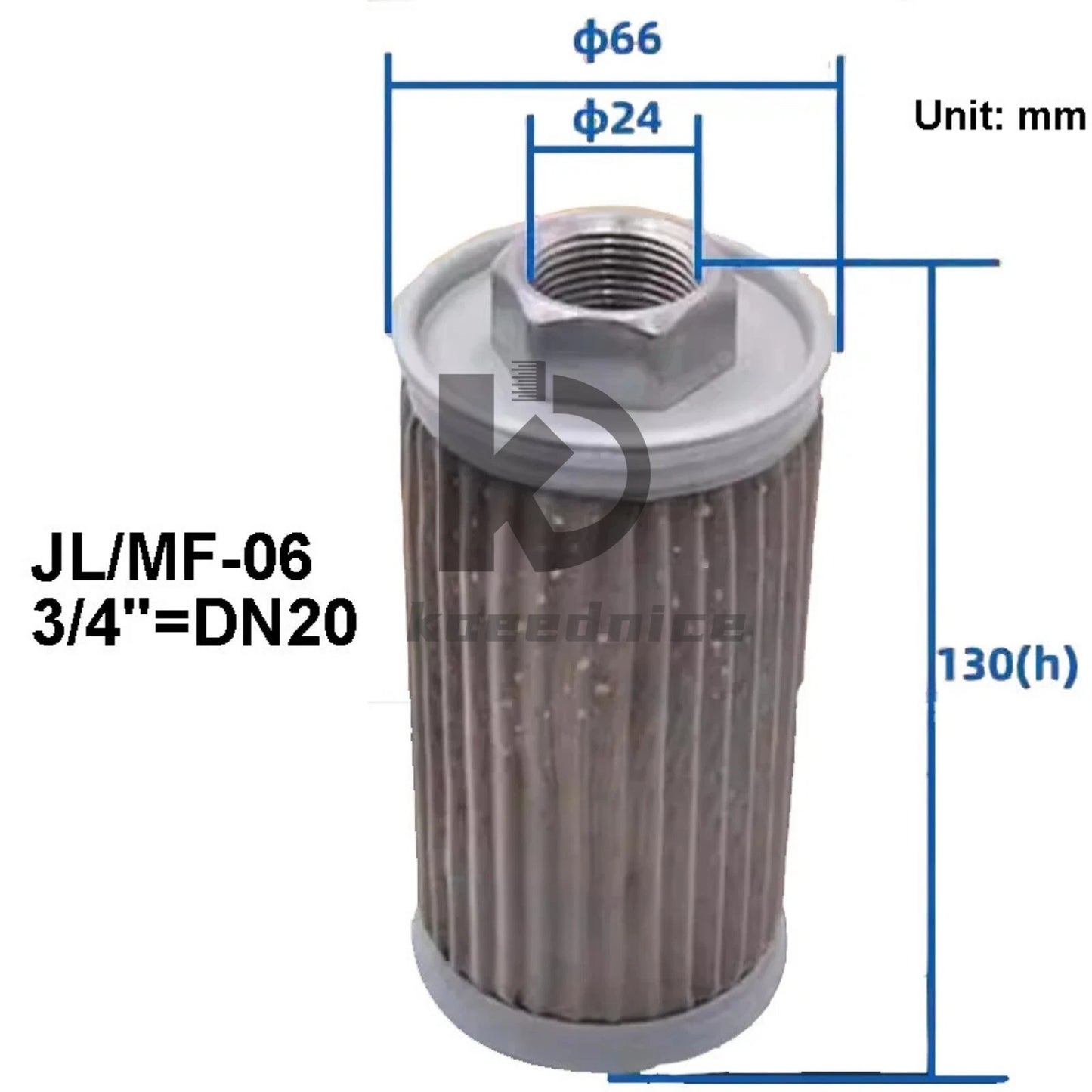 1X Suction Filter Oil Filter Hydraulic Filter Element JL/MF-02 MF-03 MF-04 MF-06
