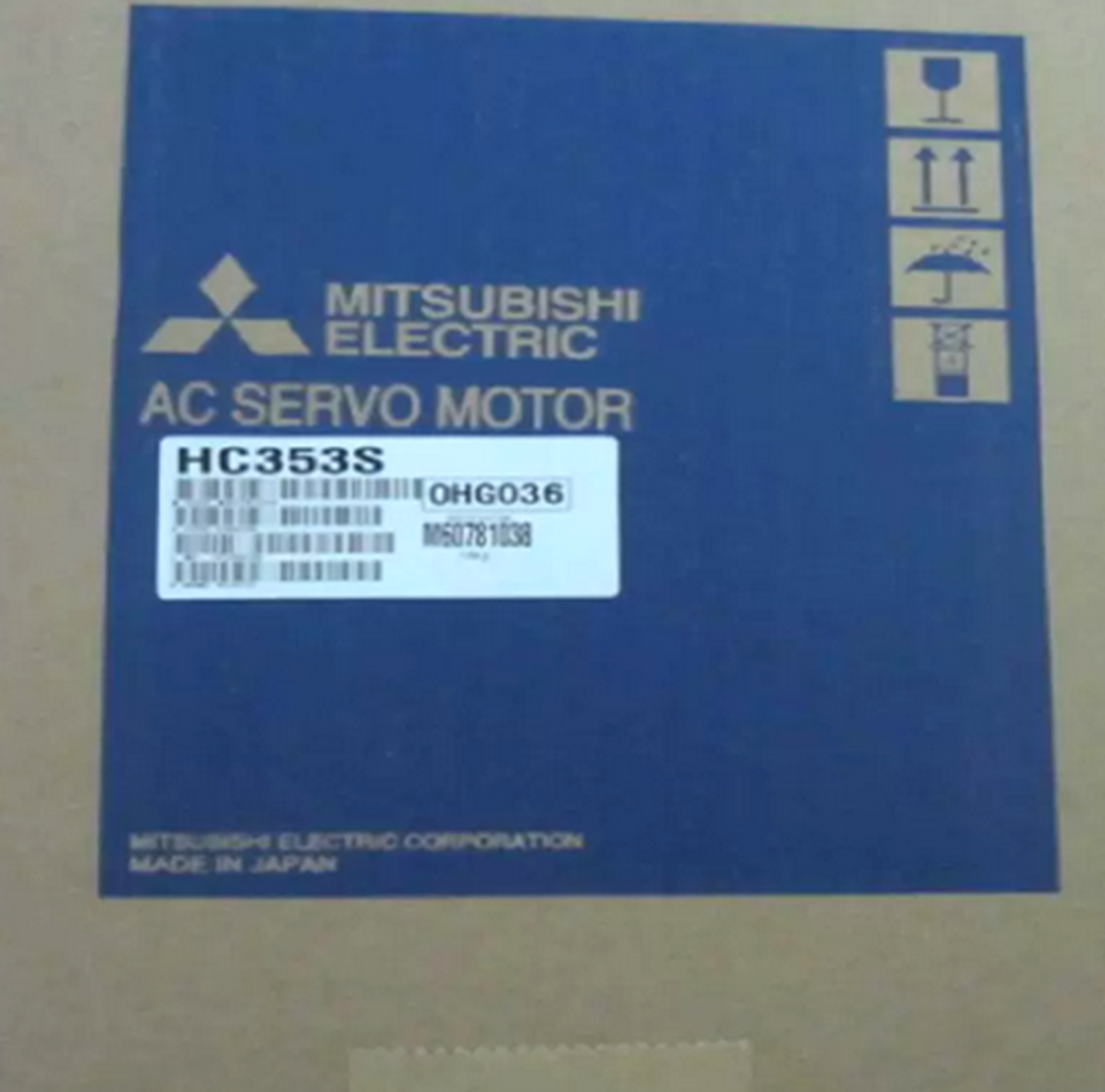 MITSUBISHI Servo Motor HC353S, High Performance Servo Motor for Industrial Applications - MITSUBISHI