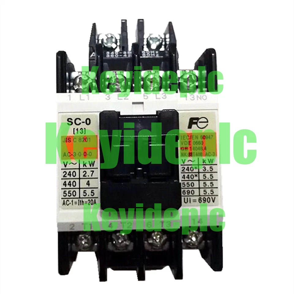 1PCS FUJI ELECTRIC SC-0 220V Magnetic Contactor 220V #ke